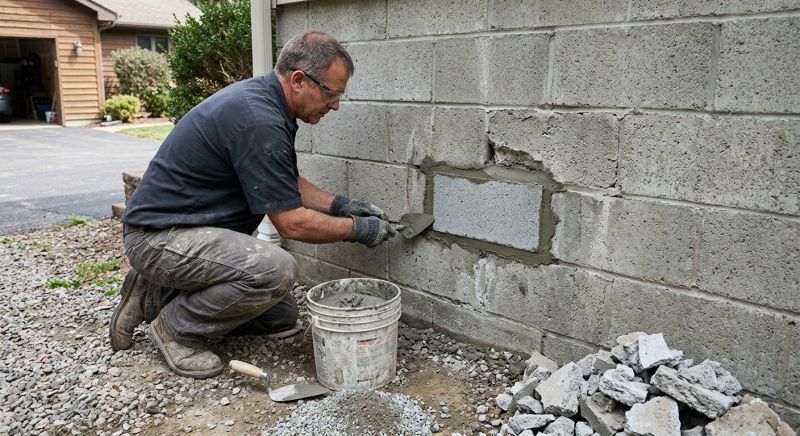 Block Wall Repair in Camden, NJ