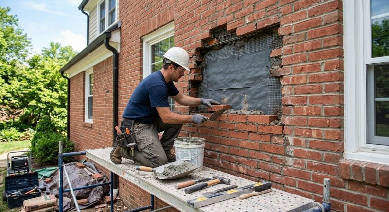 Brick Flatwork Repair in Chester Springs, PA