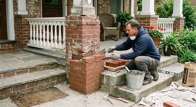 Brick Repair in Plymouth Meeting, PA