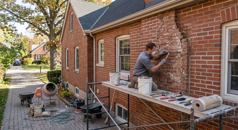 Brick Restoration in Harleysville, PA