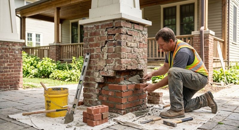 Brick Restoration in Montgomery County, PA
