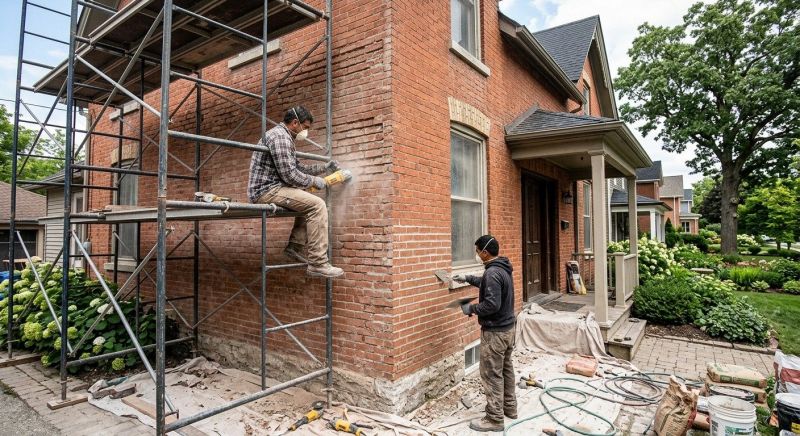 Brick Restoration in Montgomery County, PA