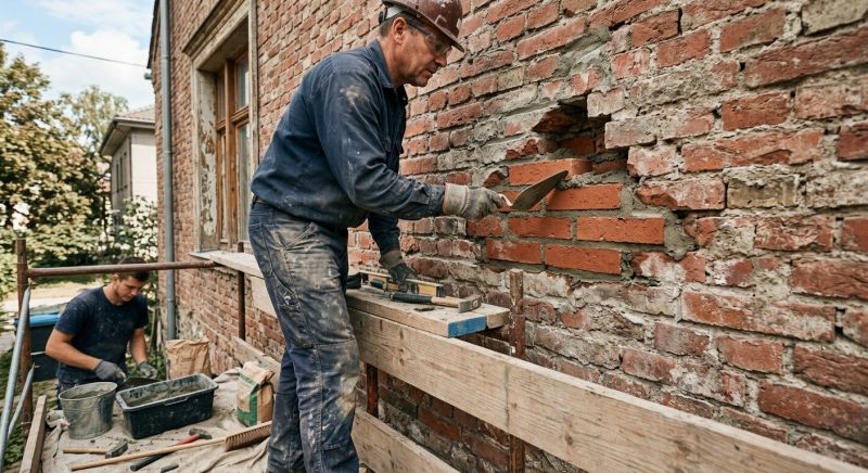 Brick Wall Repair in Glenolden, PA