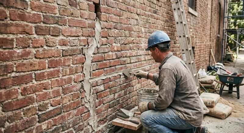 Brick Wall Repair in Gloucester County, NJ