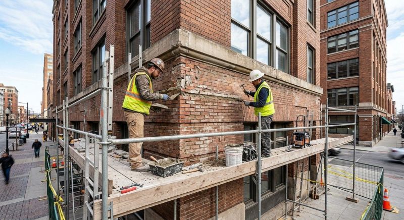 Commercial Masonry Repair in Bucks County, PA