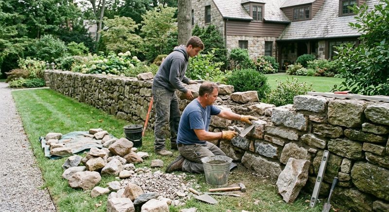 Retaining Wall Repair in Blue Bell, PA
