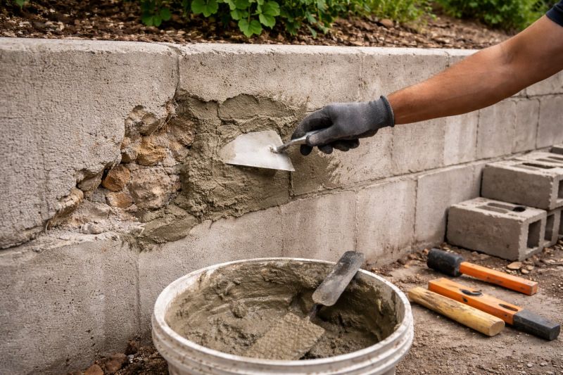 Retaining Wall Repair in Media, PA